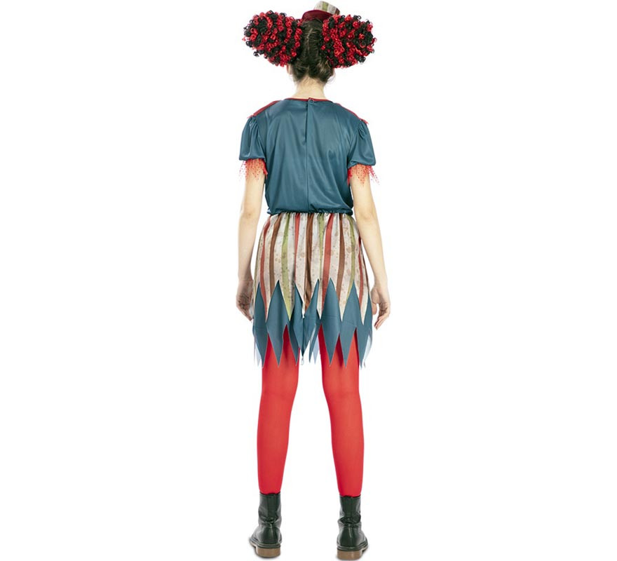 Vintage Macabre Clown Costume for women-B