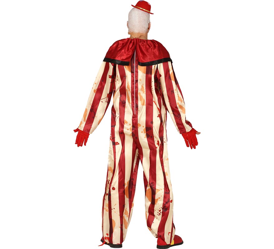 Striped Clown Costume for Men-B