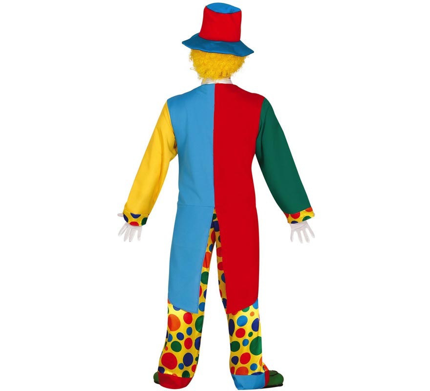 Polka Dot Clown Costume for Men-B
