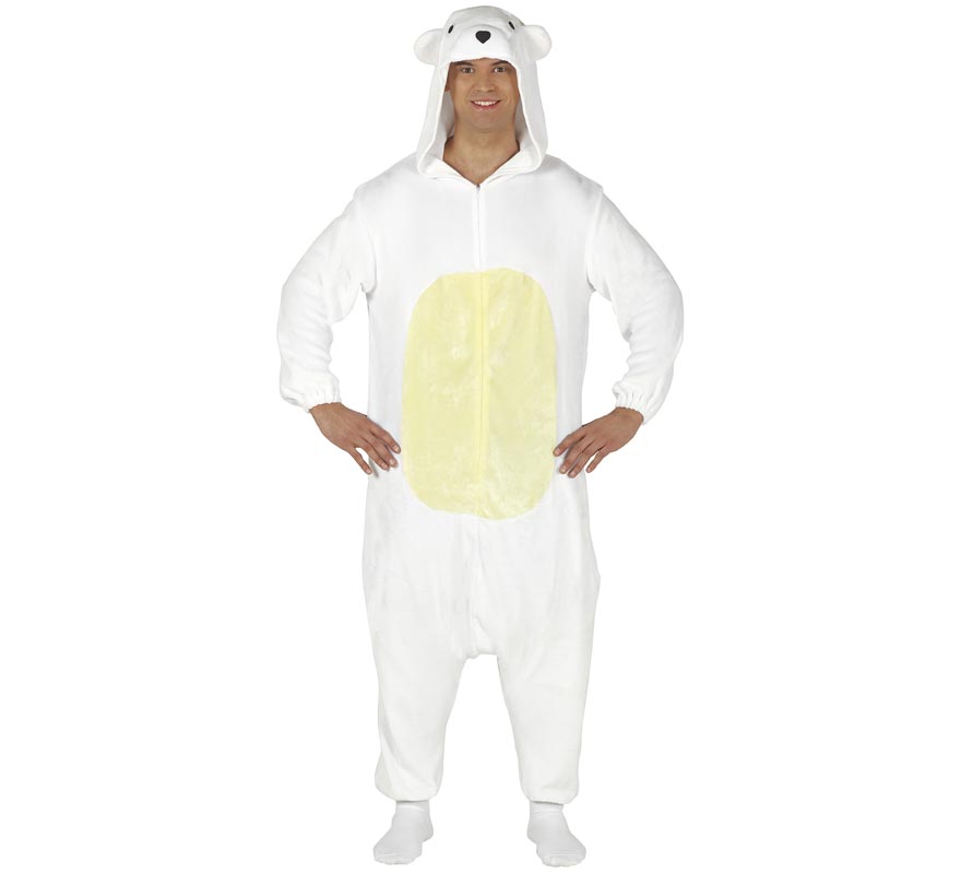Fantasia de Pijama Urso Polar Adulto-B