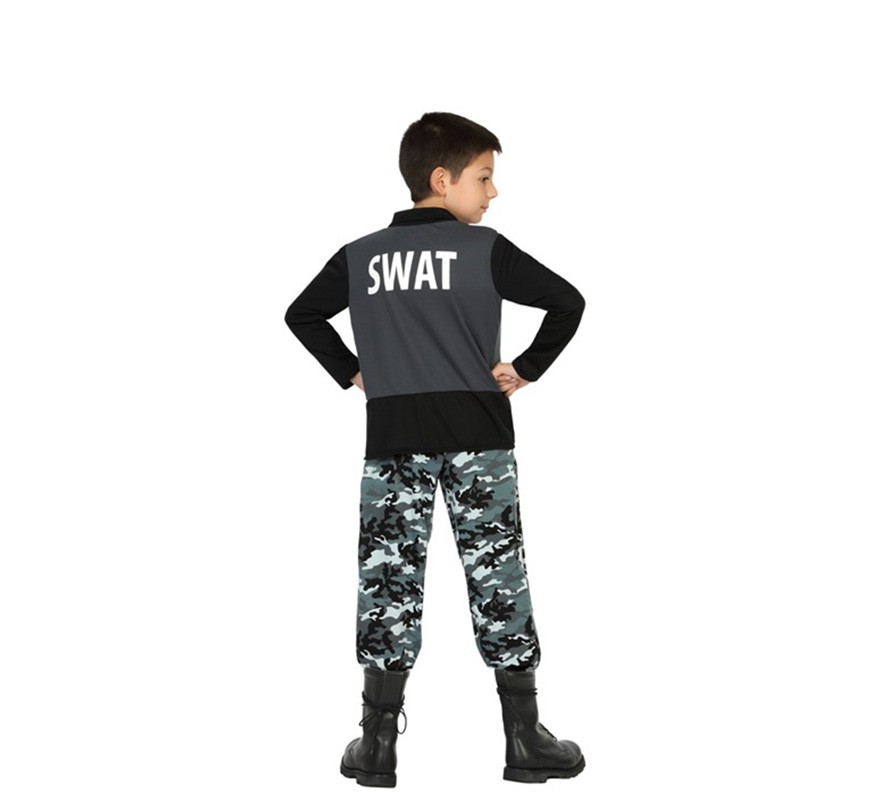 SWAT Police Costume for Boys-B