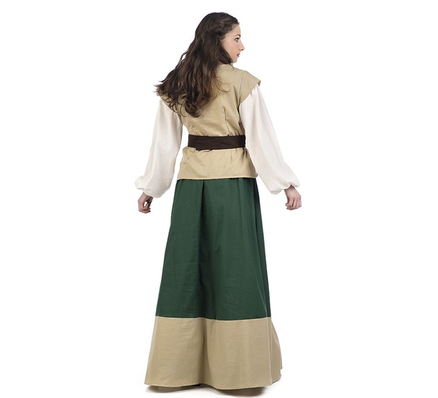 Fato de Juana Medieval Innkeeper para mulher-B
