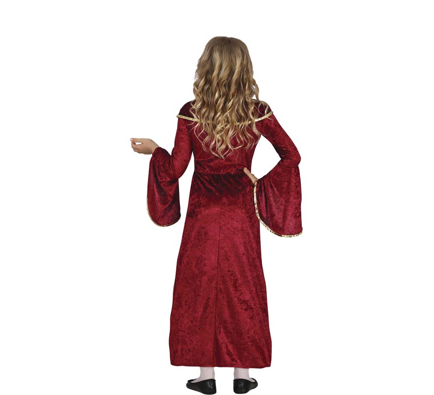 Medieval Princess costume with sleeves for girl-B