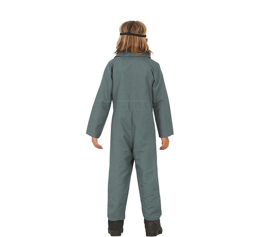 Fato de psicopata sangrenta de menino-B