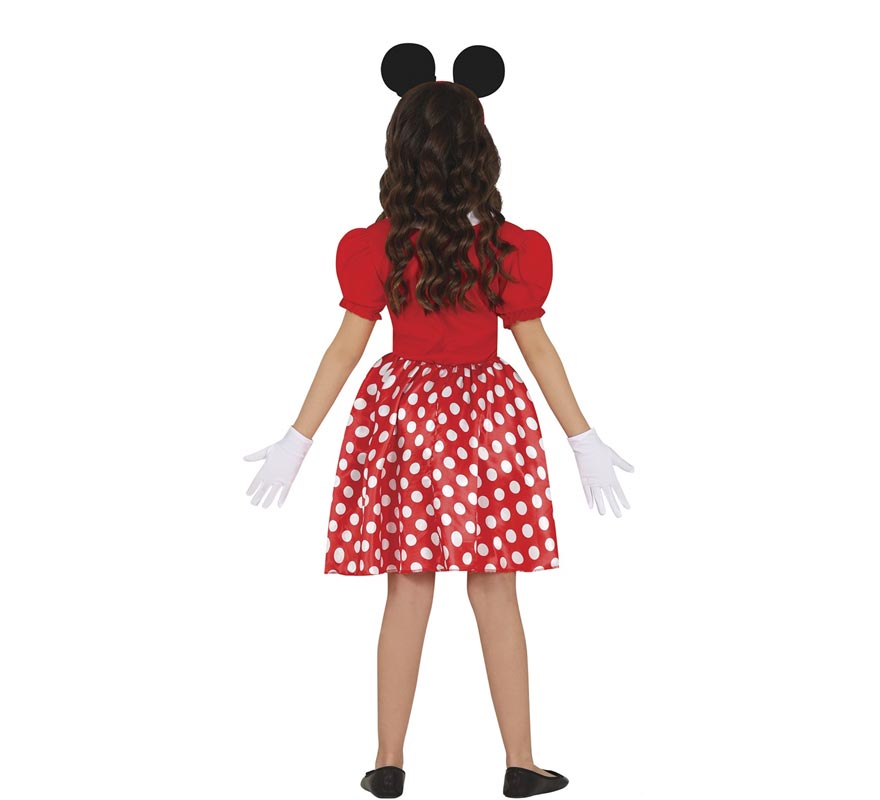 Fato de rato de desenho animado para menina-B