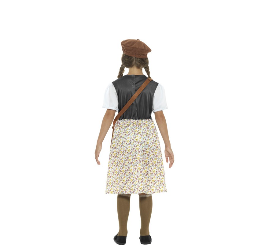 Girl's WW2 Refugee Costume-B