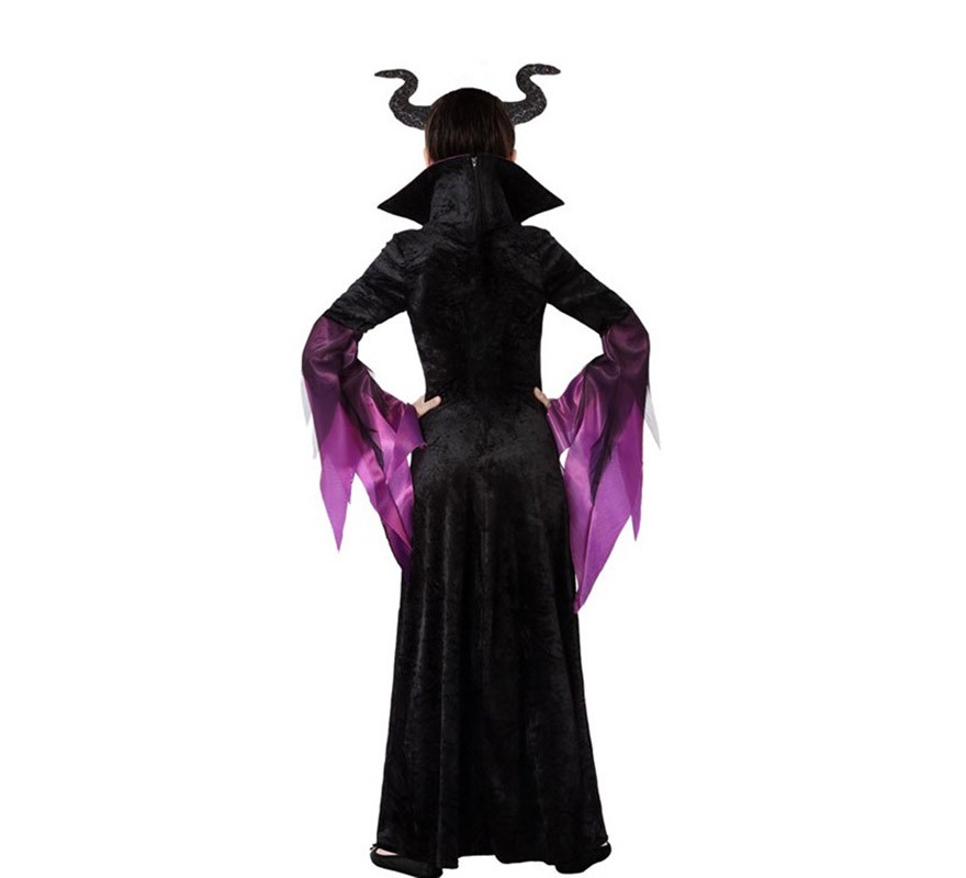 Fato de Rainha Má para menina-B