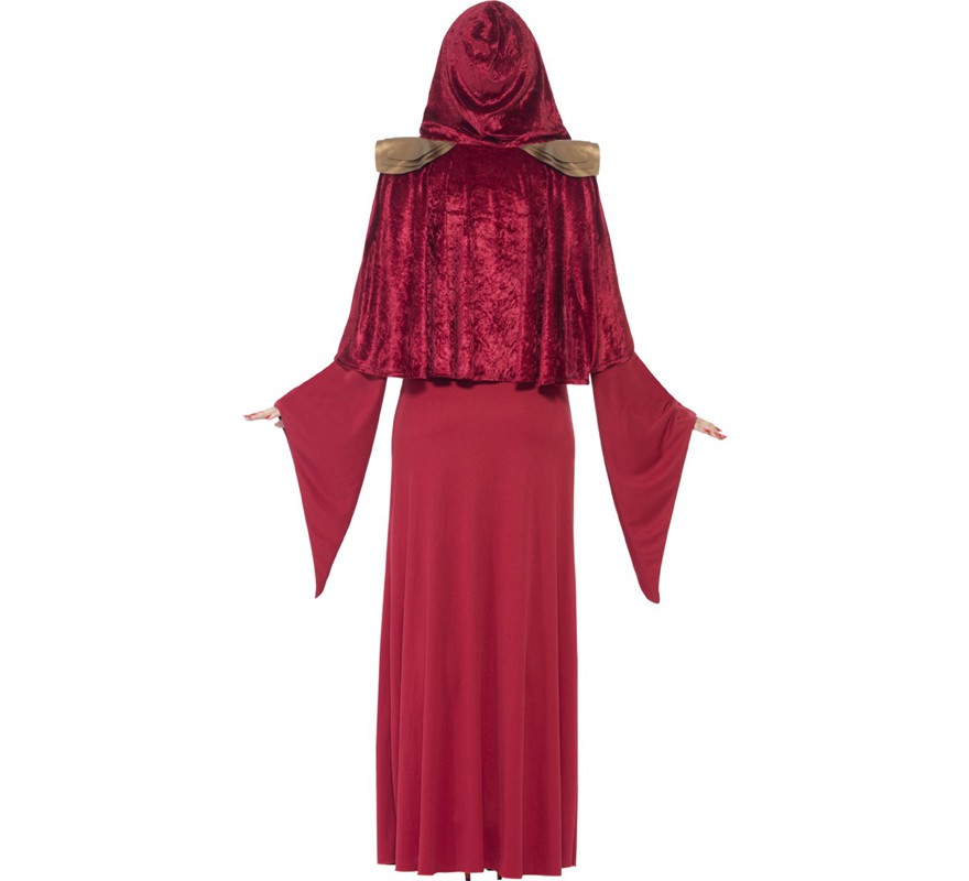 Red Sorceress costume for women-B