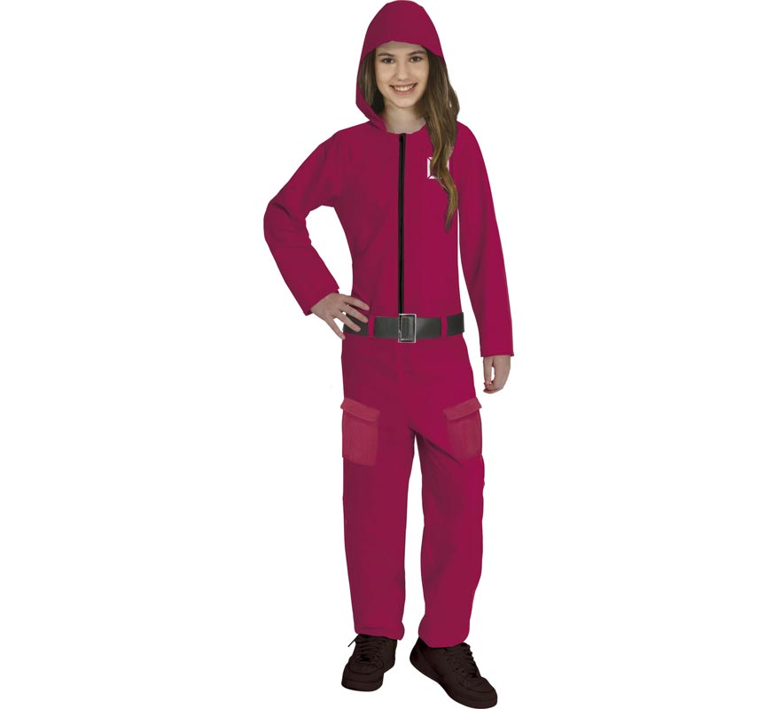 Squid Game Henchman Costume for Teens-B