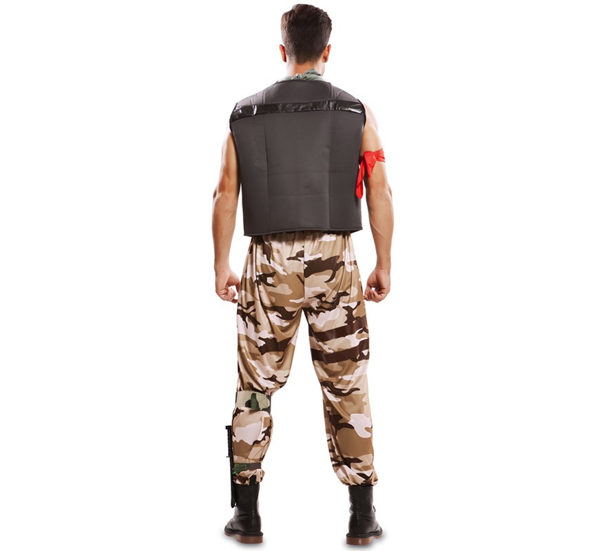 Fato de soldado de combate masculino-B