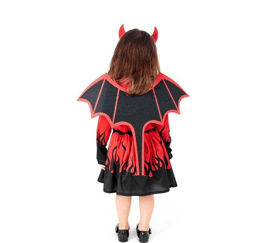 Fato de doce diabo para bebé-B