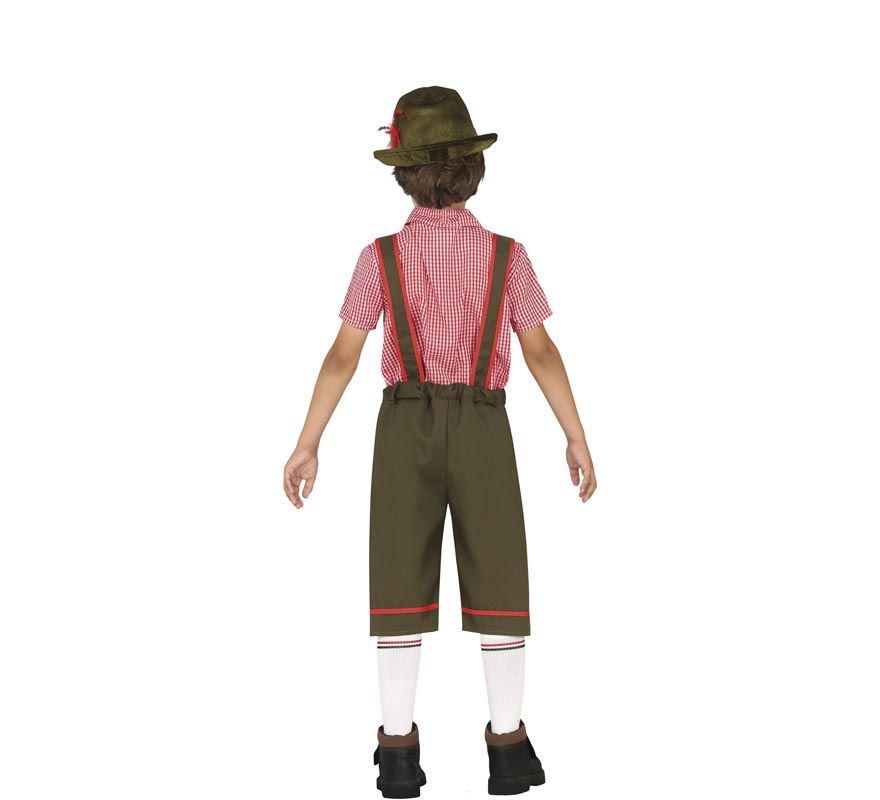 Fato tirolês bávaro para criança-B