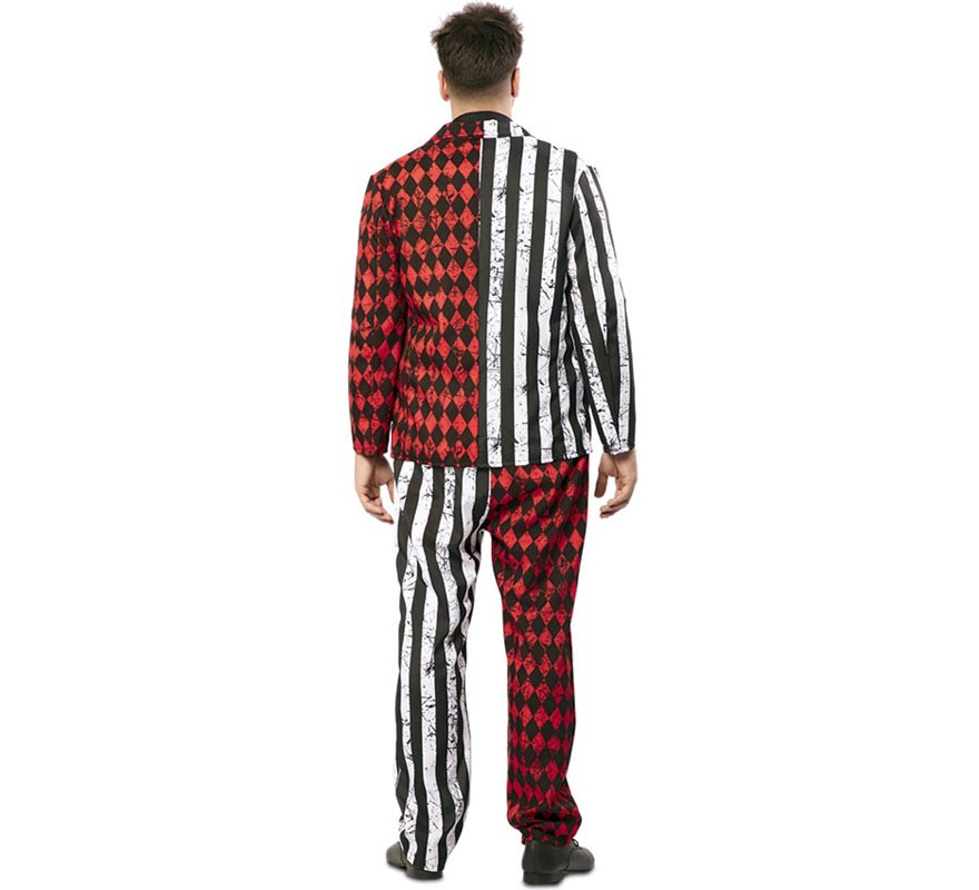 Harlequin Suit Costume for Men-B