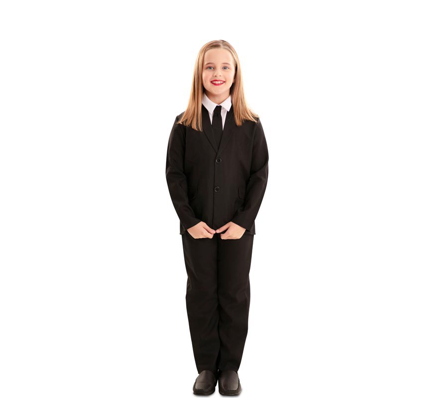 Rapazes em Fato de terno preto-B