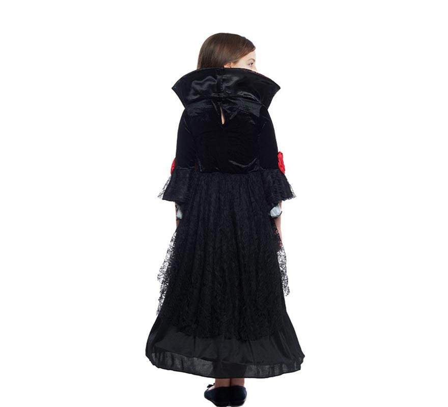 Fato de vampiro de luxo para meninas-B