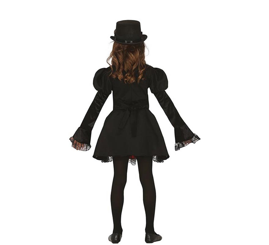 Fato gótico de vampira para menina-B