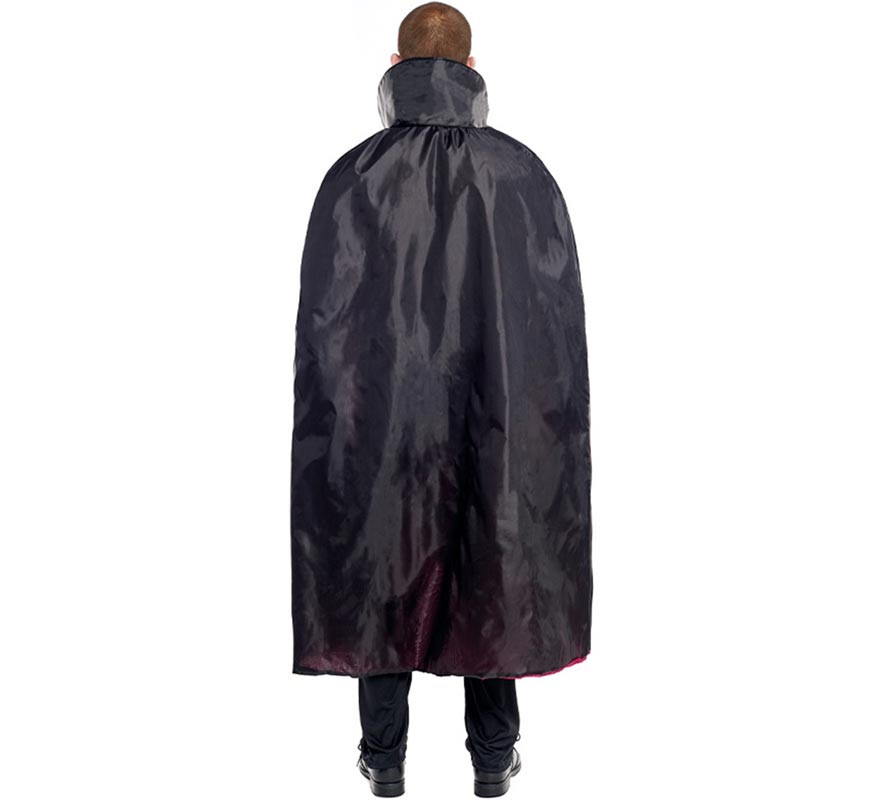 Fato clássica de vampiro com capa longa para homens-B