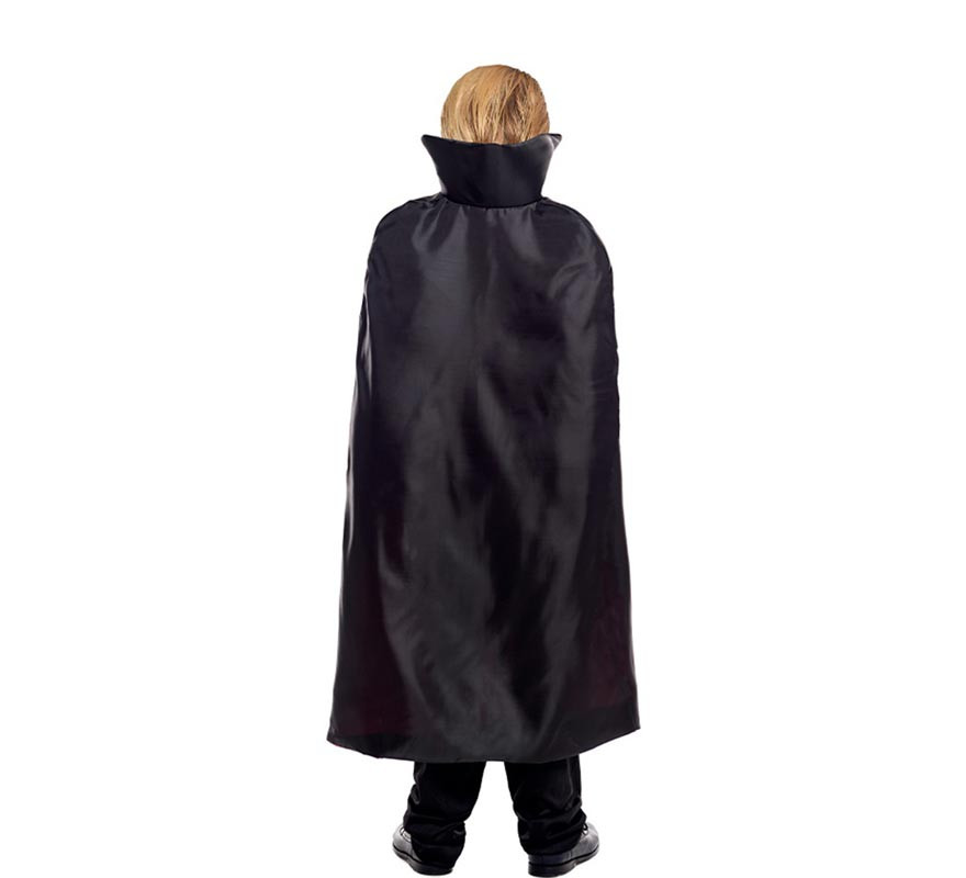 Fato clássica de vampiro com capa longa para meninos-B