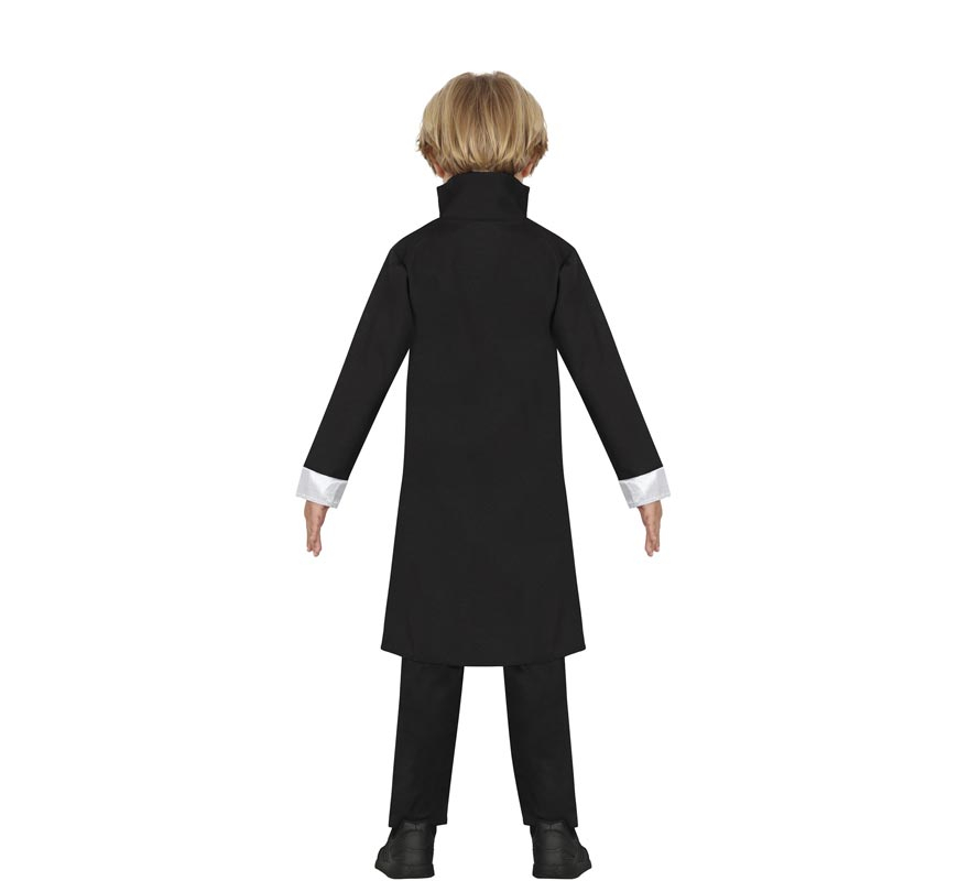 Fato de vampiro prateado infantil-B