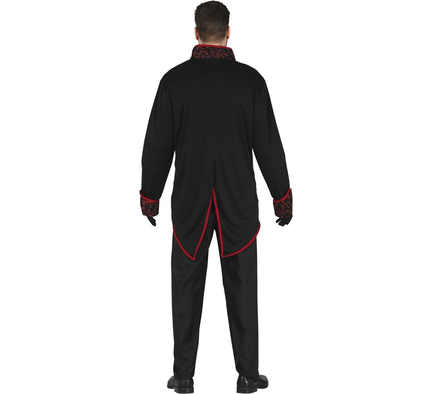 Modern Black Vampire Costume for Men-B