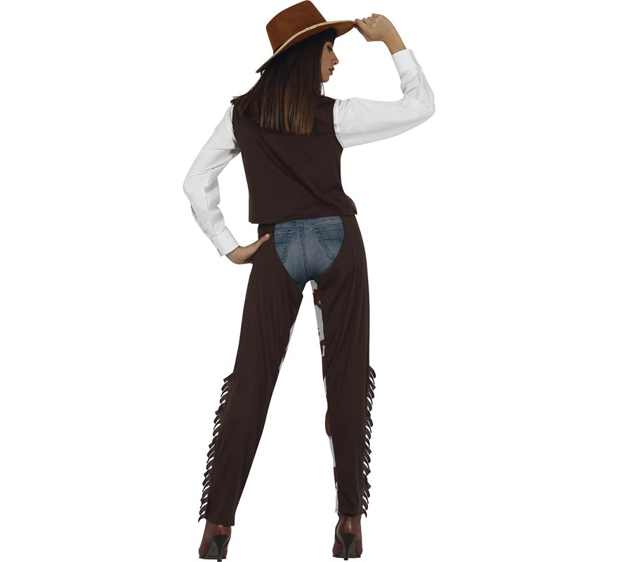 Fato de Cowboy Cowgirl para Mulher-B