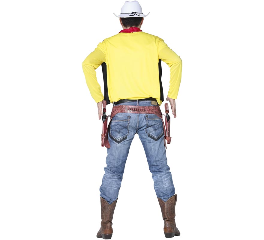 Yellow cowboy costume for men-B
