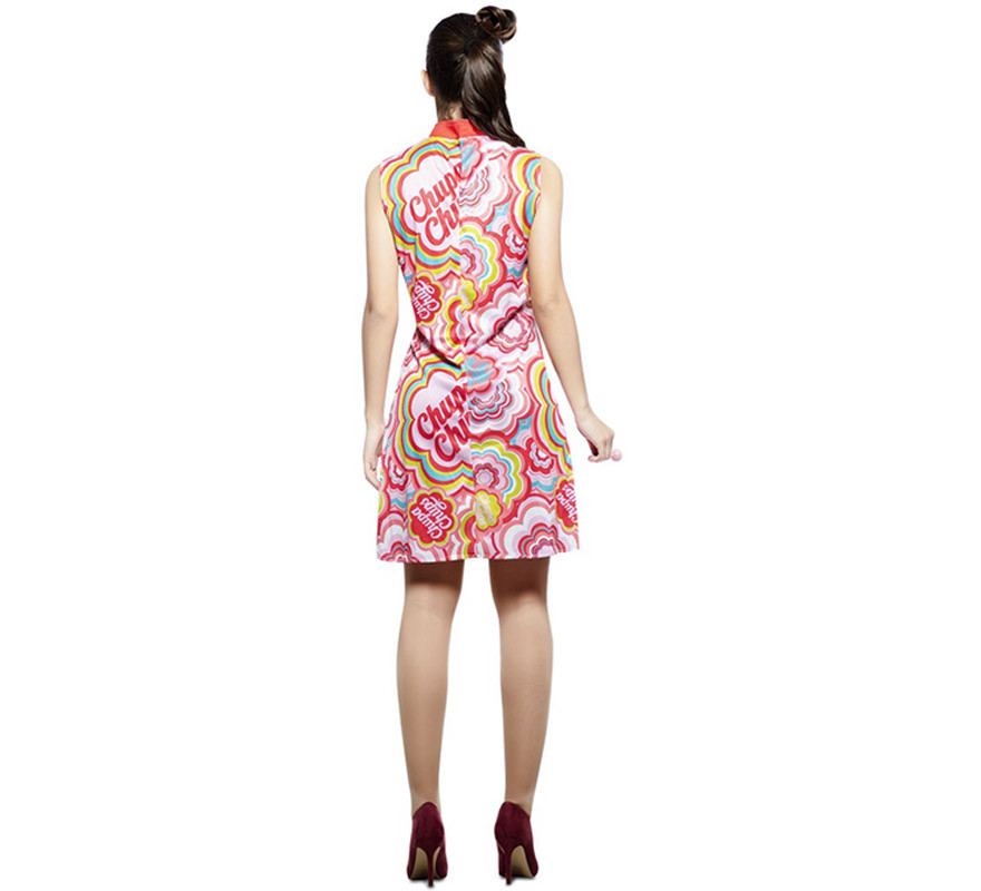 60s Girl Chupa Chups Dress Costume for Women-B