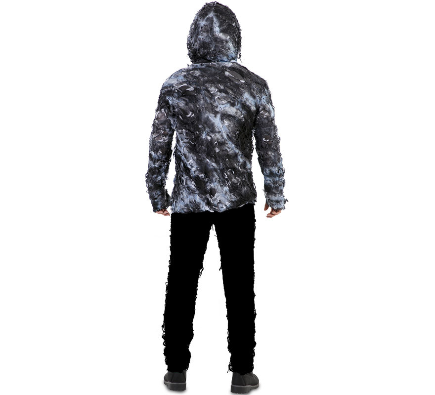 Tattered Zombie Costume for Men-B