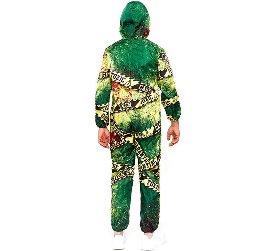 Fato de zumbi tóxico para homem-B