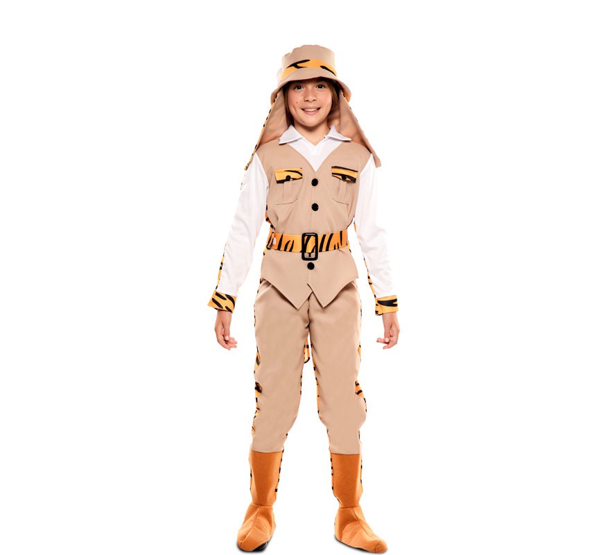 Double Hunter and Tiger Costume for children-B