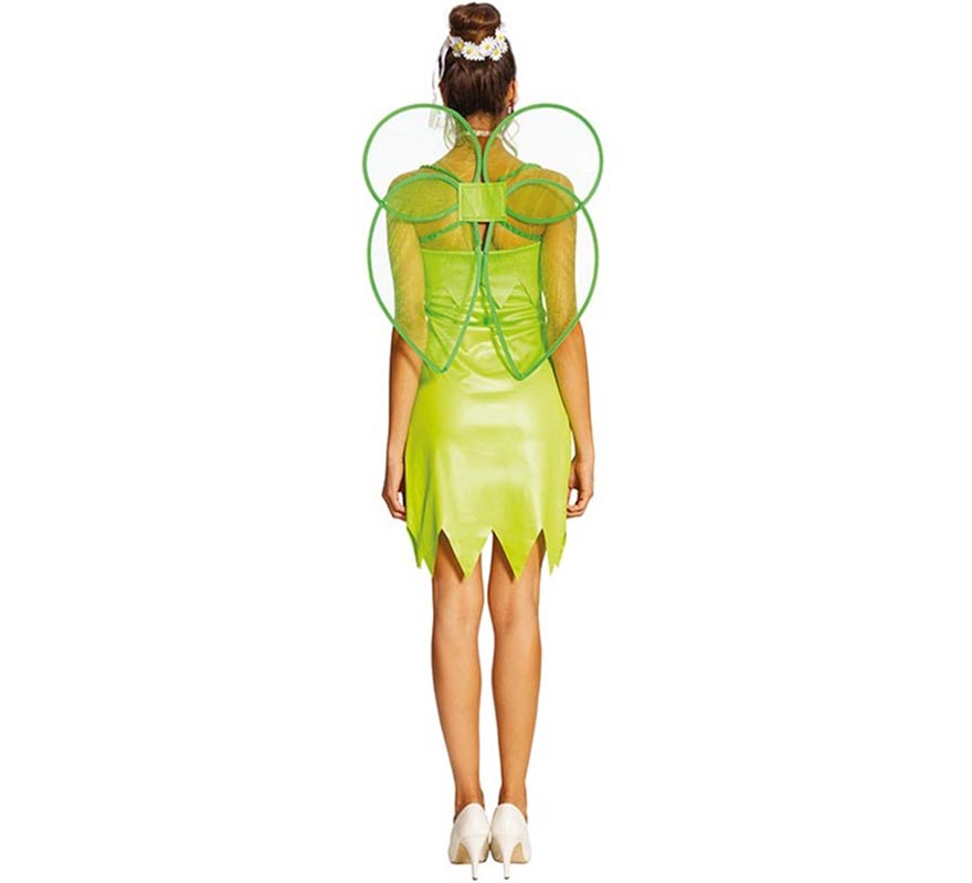 Traje verde fada mulher-B