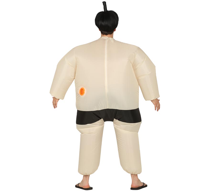 Fato inflável de lutador de sumô para adultos-B