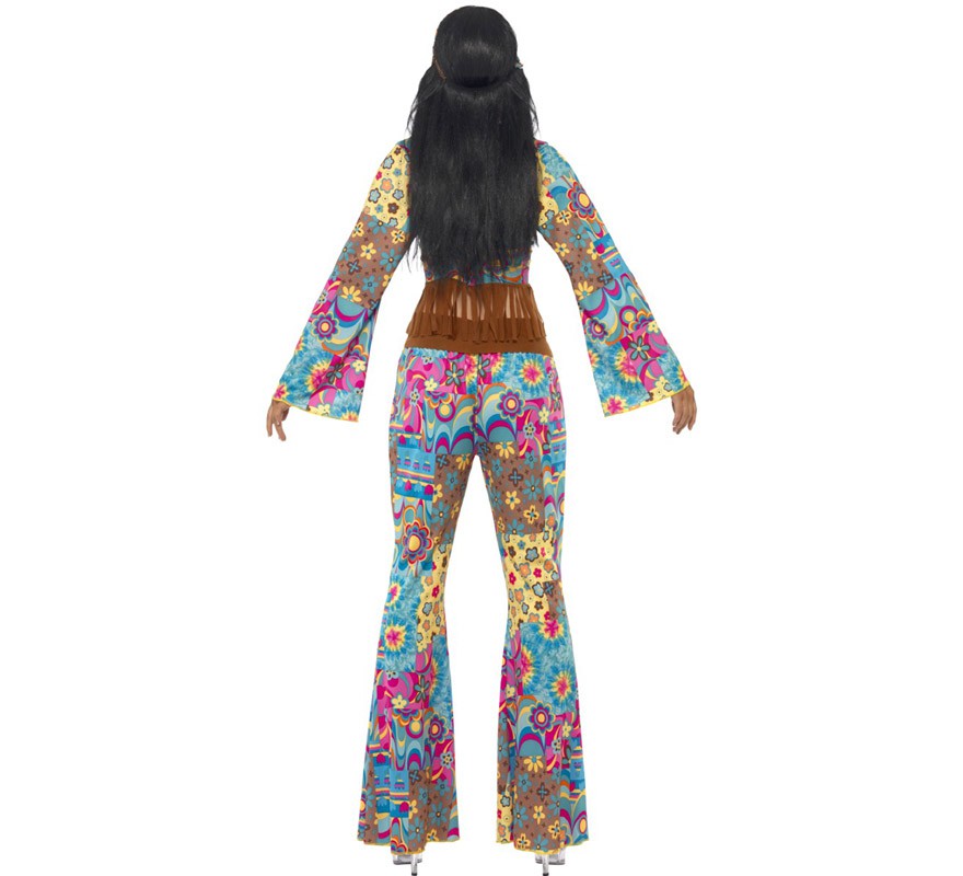 Hippy Flower Power Costume for Women-B