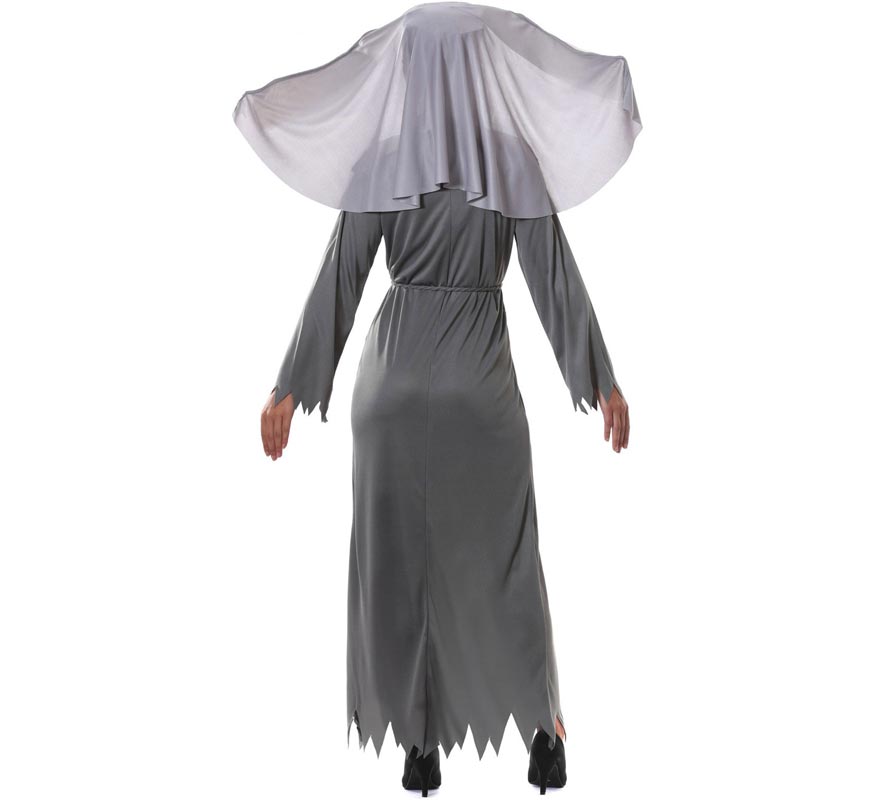 Devil Nun Halloween Costume for Women-B