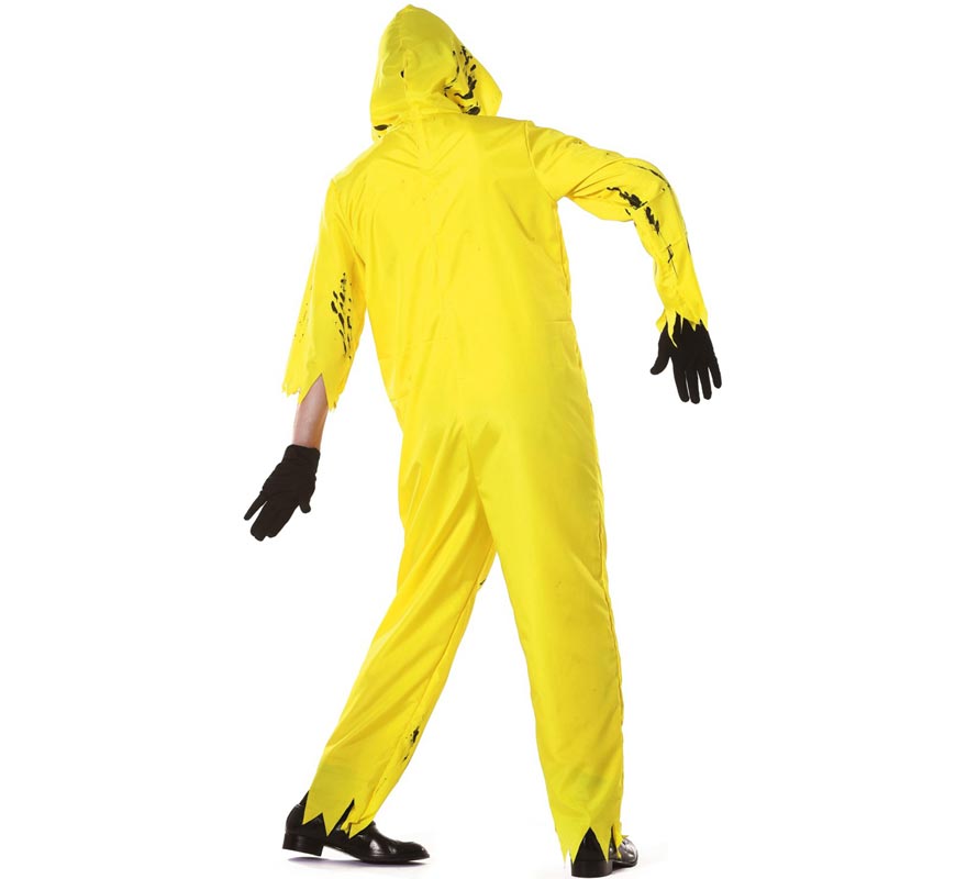 Fato de Zombie radioativo de Halloween para homem-B