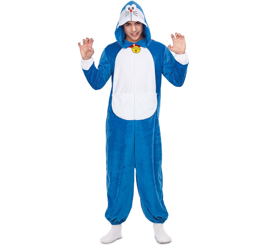 Fato de pijama Doraemon para adulto-B