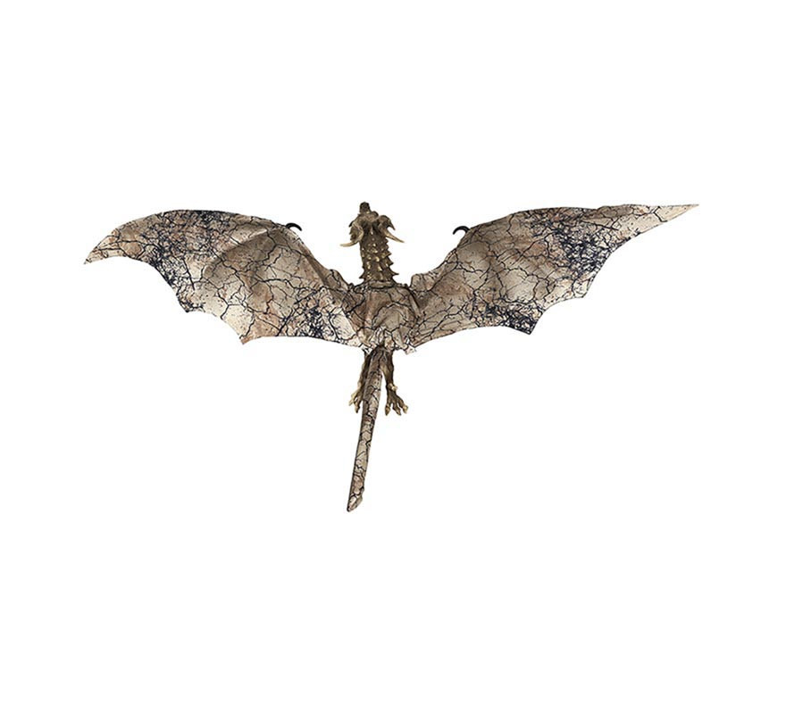 Temível Dragão com luz, som e movimento de 120x90 cm-B