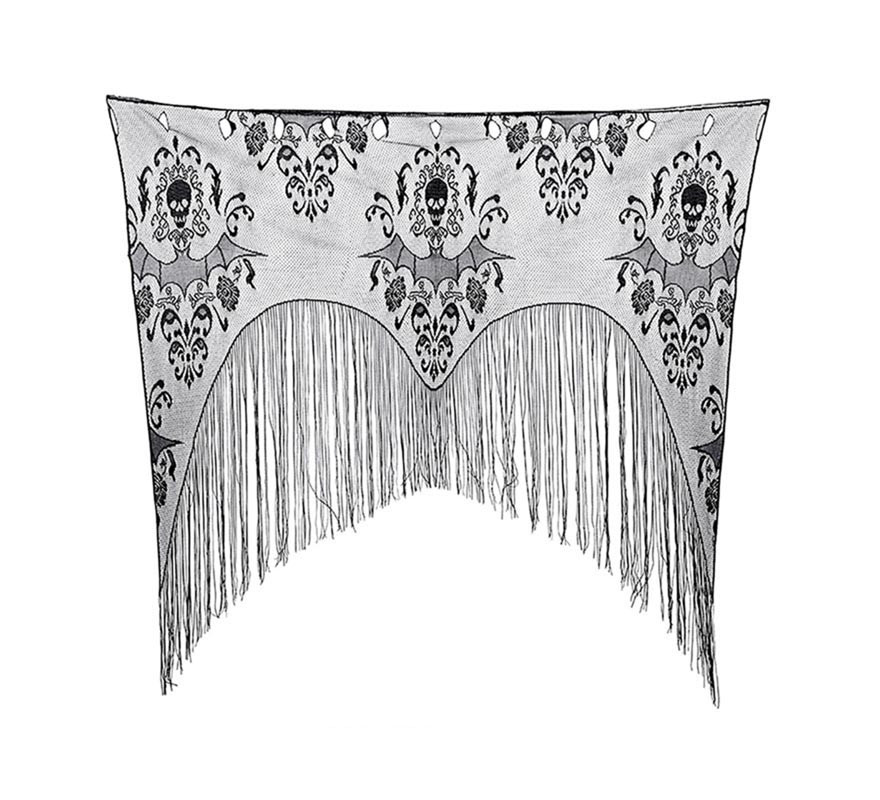 Renda Porta Morcegos Preto 95x100 cm-B