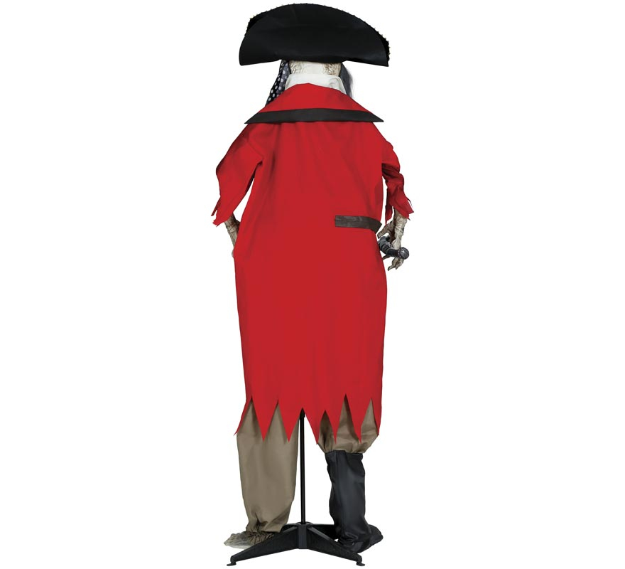 Pirate Skeleton with Light, Sound and Movement 190 cm-B