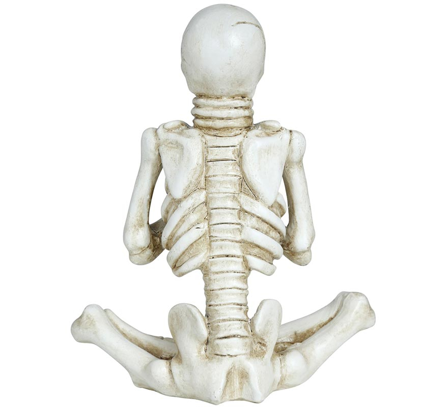 Sitting Skeleton 19x14 cm-B