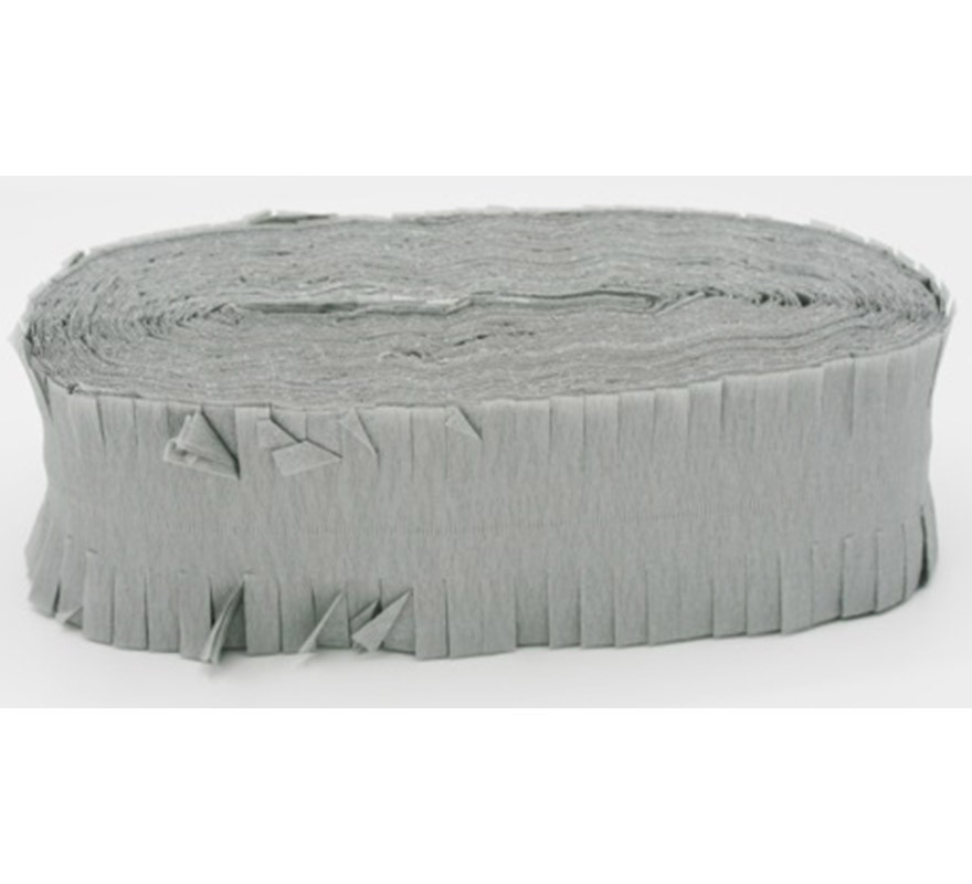 24 m Silver Crepe Garland-B