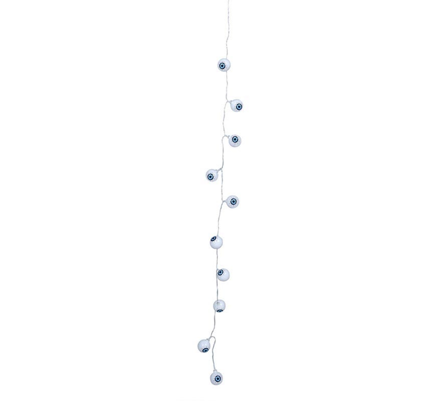 Skeleton Eyes Garland 10 LEDs of 130 cm-B