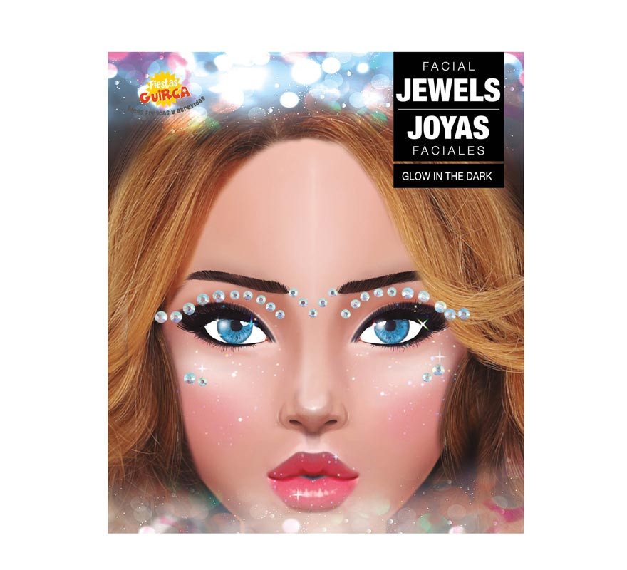 Joias faciais para olhos brilhantes-B