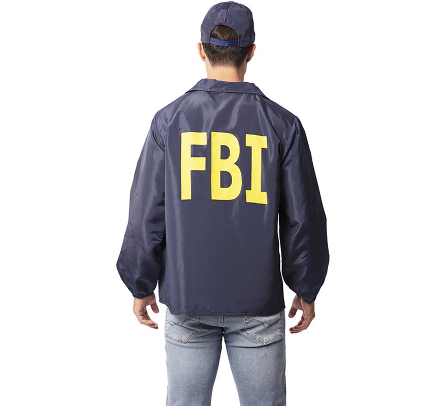 Adult FBI Agent Kit: Jacket and Cap-B
