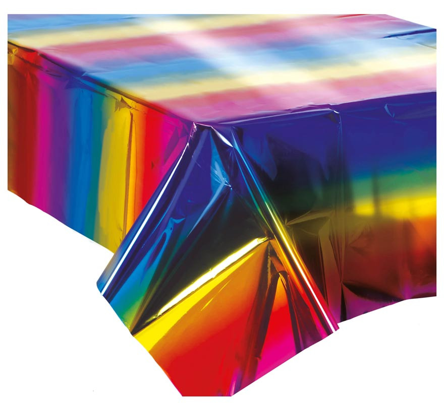 137x274 cm multicolor tablecloth-B