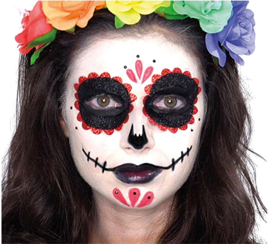 Catrina makeup red edges-B