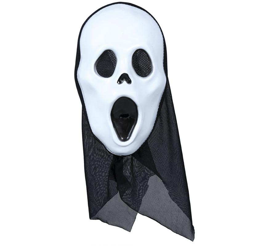 Máscara Assassina Surpresa com Capuz de PVC-B