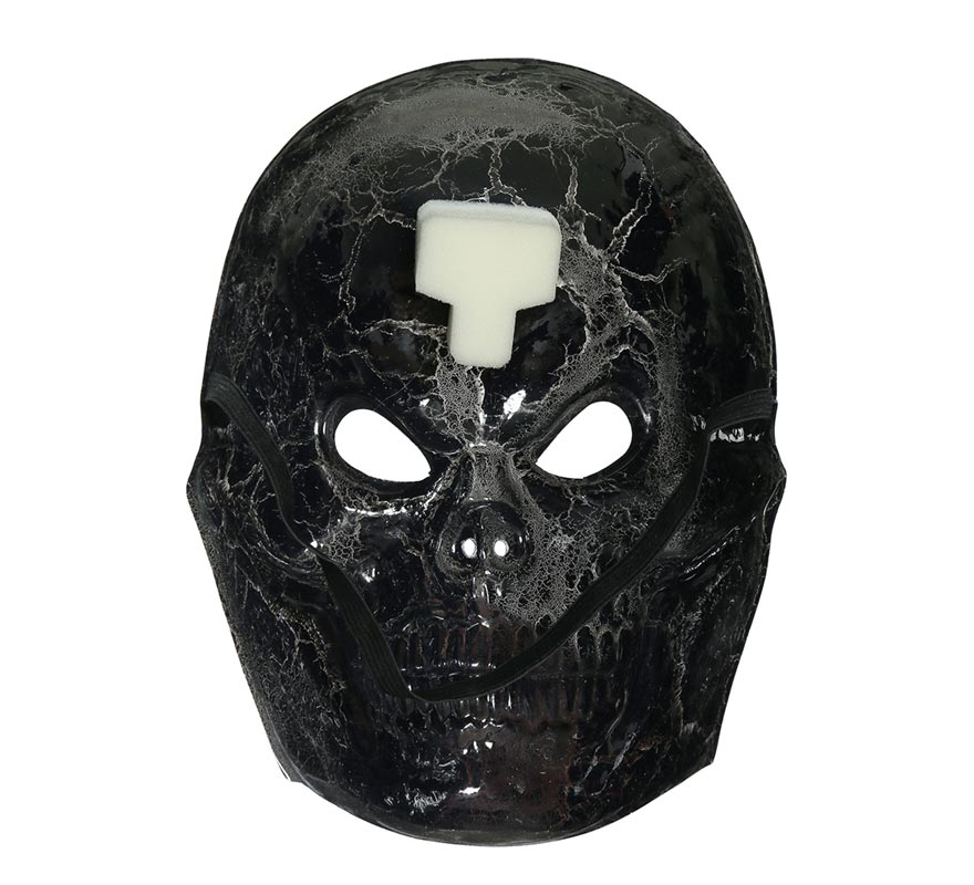 Máscara de crânio aterrorizante-B