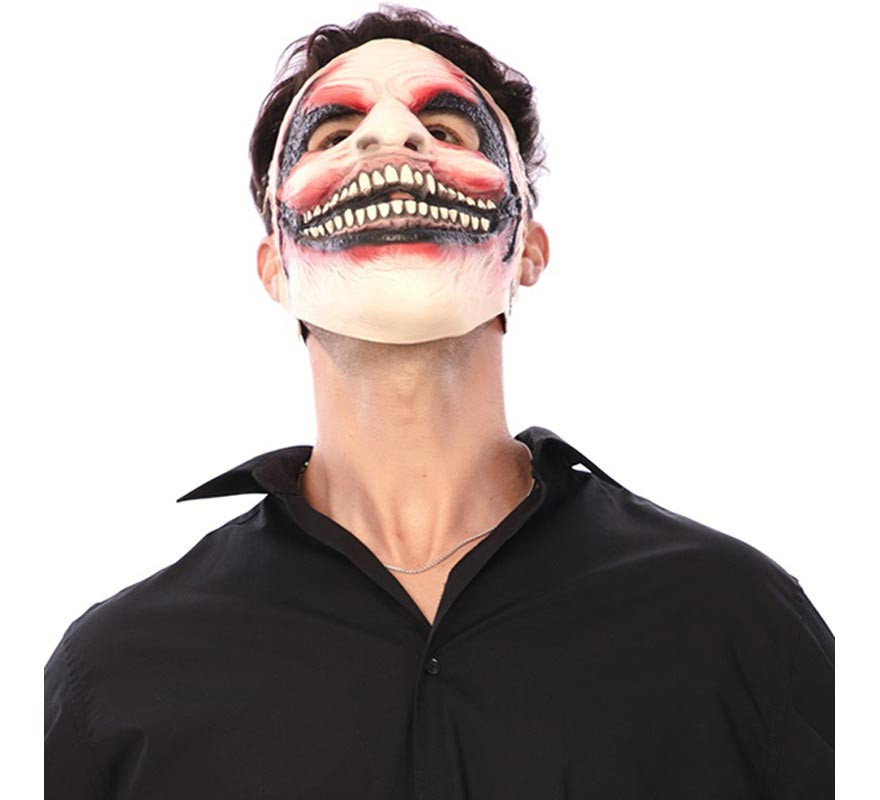 Máscara de lutador profissional escuro adulto-B