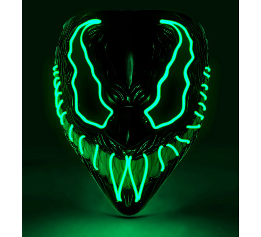 Monster Mask with Green LED-B